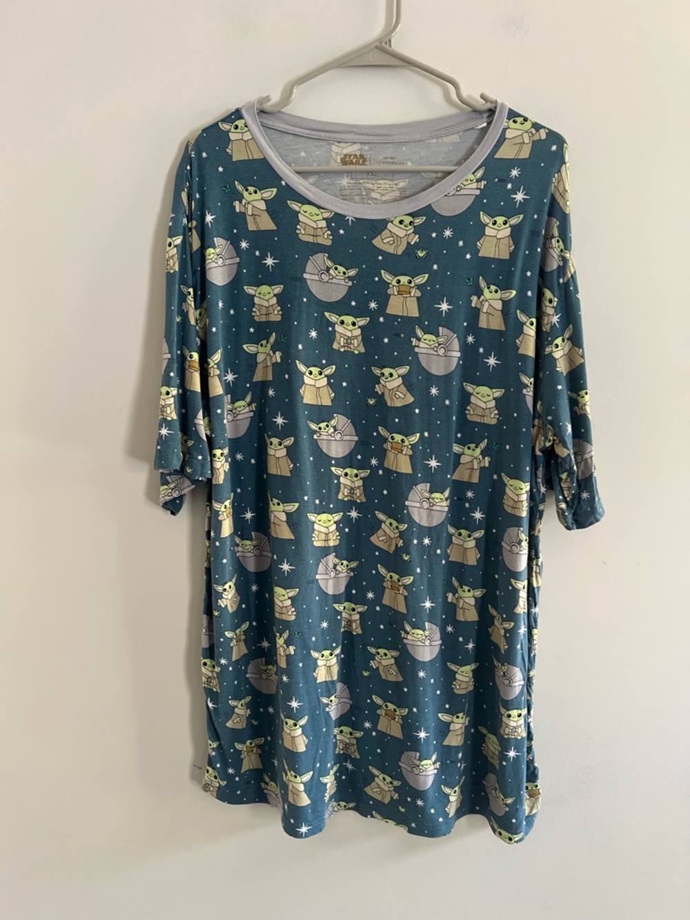 Little Sleepies Grogu Pajama Top Men’s Size XXL